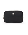 Black Leather Savile Row Wash Bag