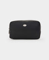 Black Leather Savile Row Wash Bag