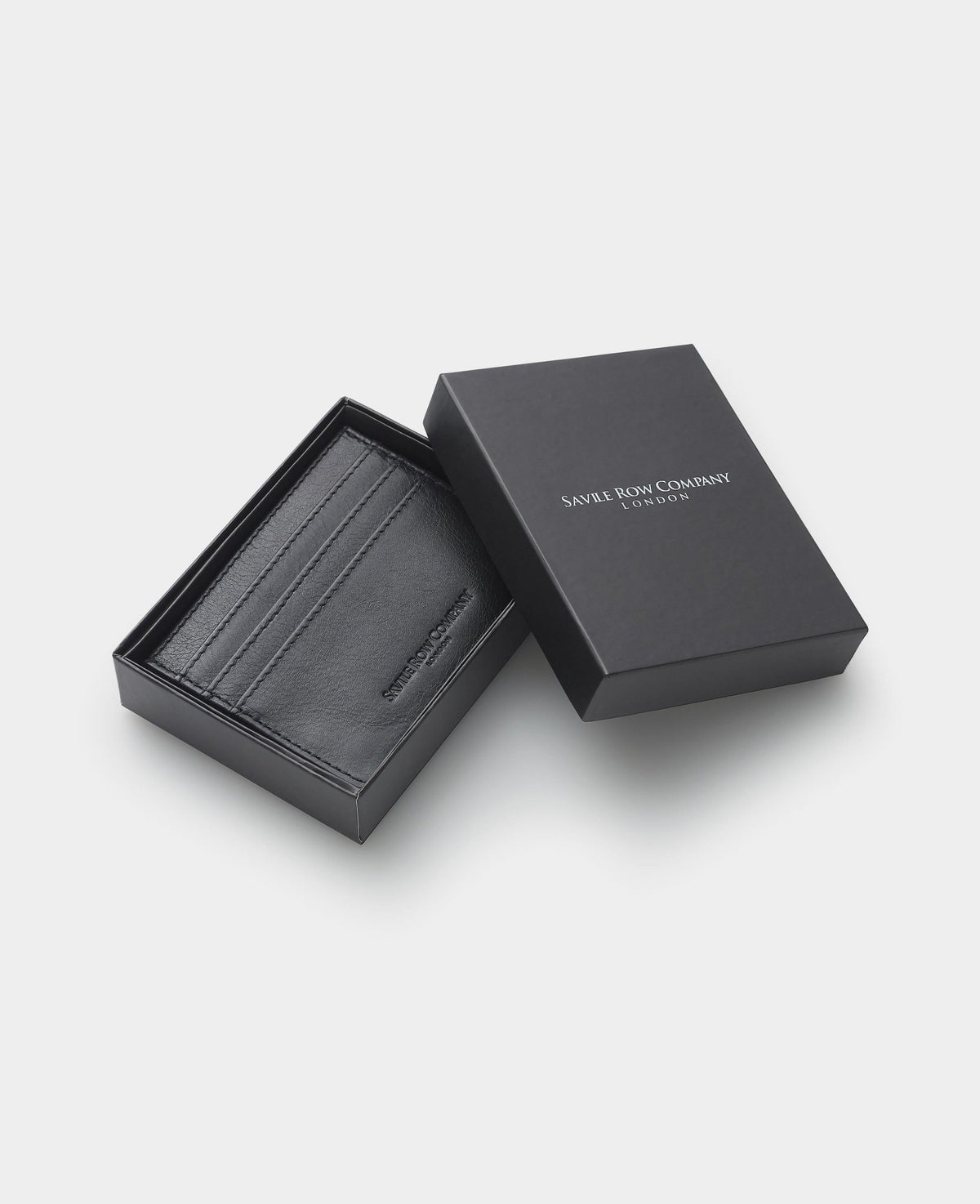 Black Leather Slim Cardholder