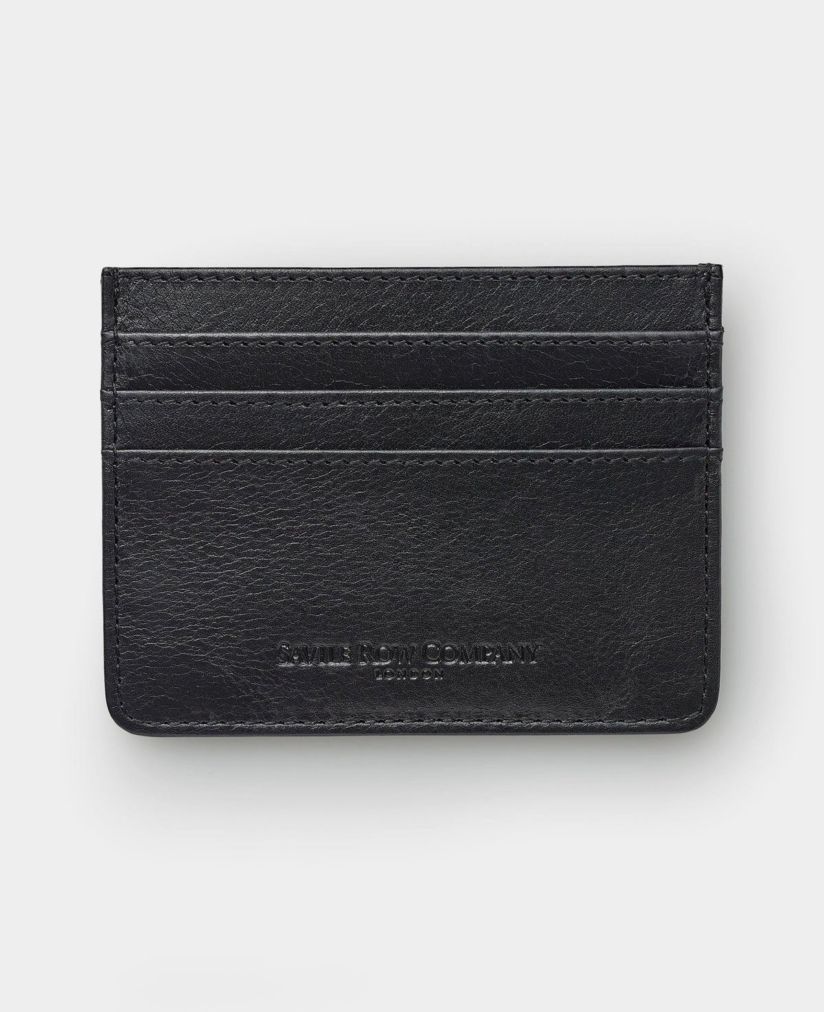 Black Leather Slim Cardholder