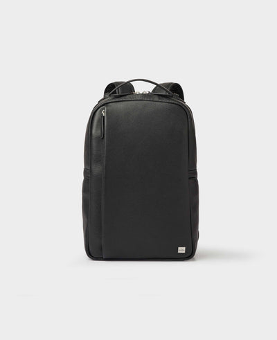 black leather small backpack mlg1038blk000 grey