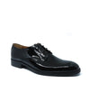 Black Patent Leather Derby Shoes