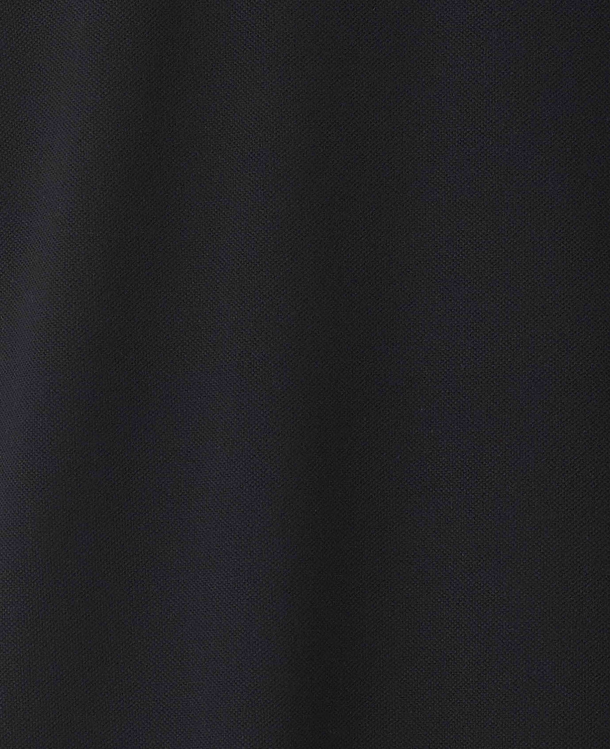 Men's Black Cotton Short Sleeve Polo Shirt fabric detail
