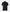Men's Black Cotton Short Sleeve Polo Shirt mannequin