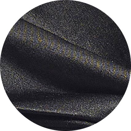 Men's Black Silk Self Bow Tie & Cufflink Set swatch