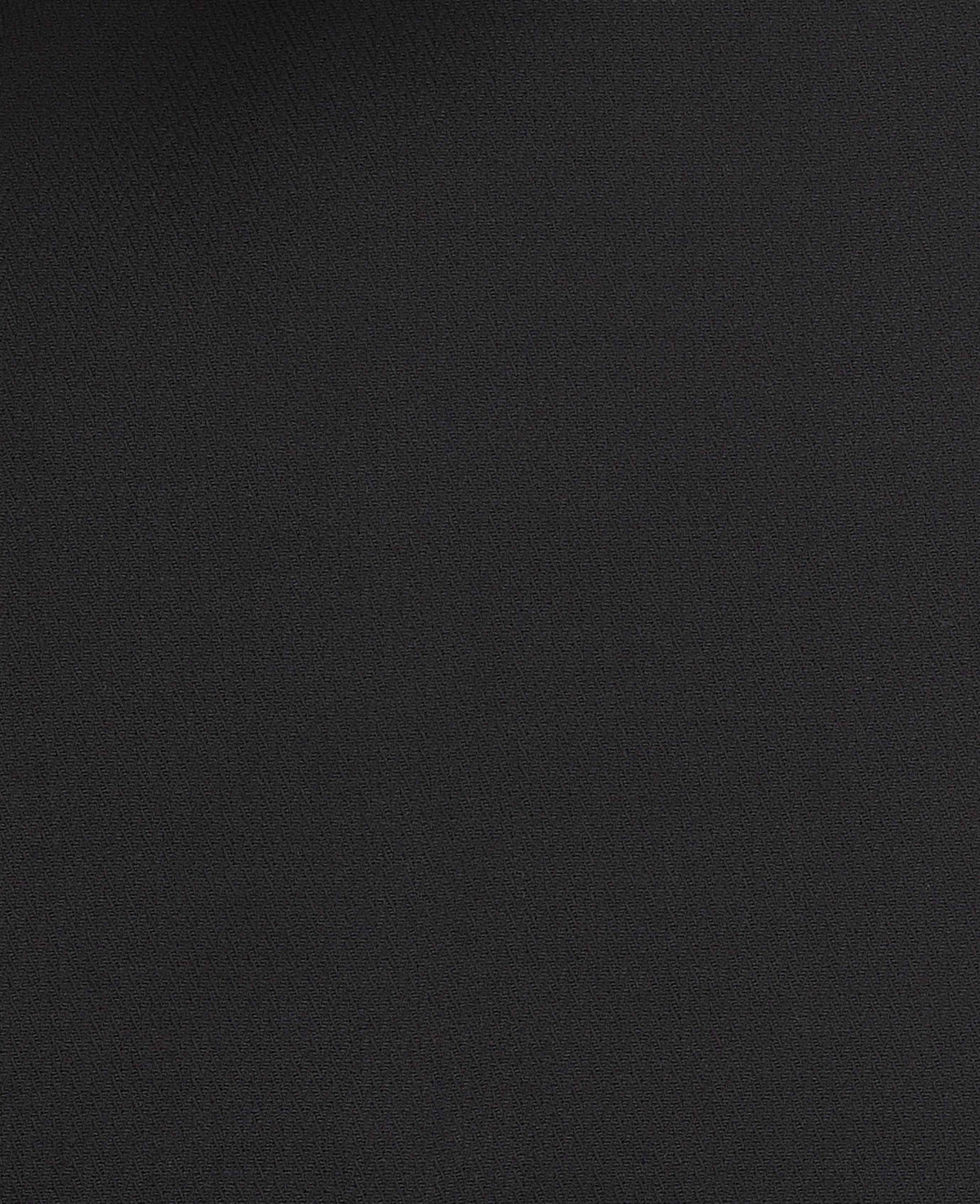 Black Stretch Cotton Herringbone Classic Fit Formal Shirt - Single Cuff