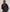 Black Stretch Cotton Herringbone Slim Fit Formal Shirt - Single Cuff