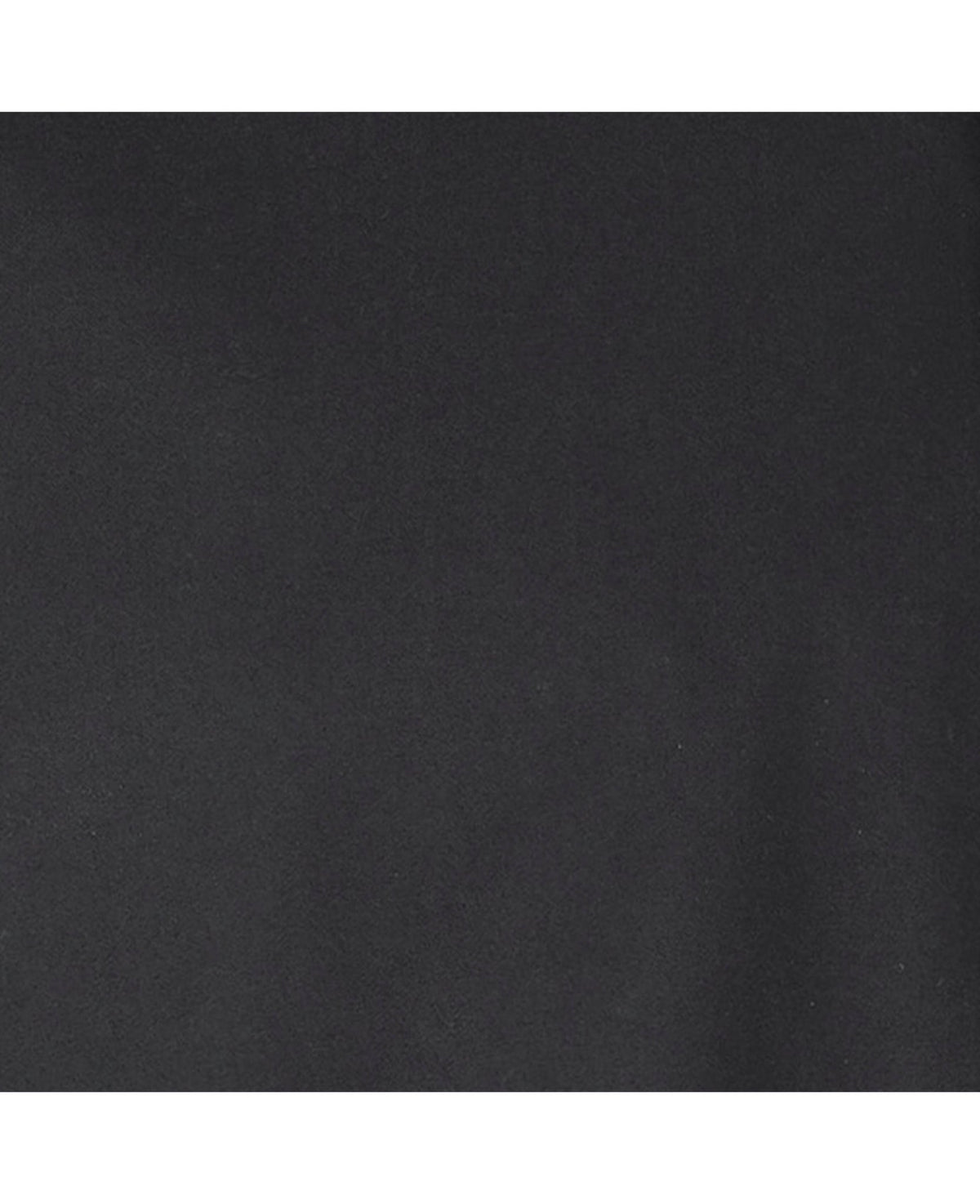 Black Twill Slim Fit Shirt in Shorter Length - Fabric Detail - 1398BLK