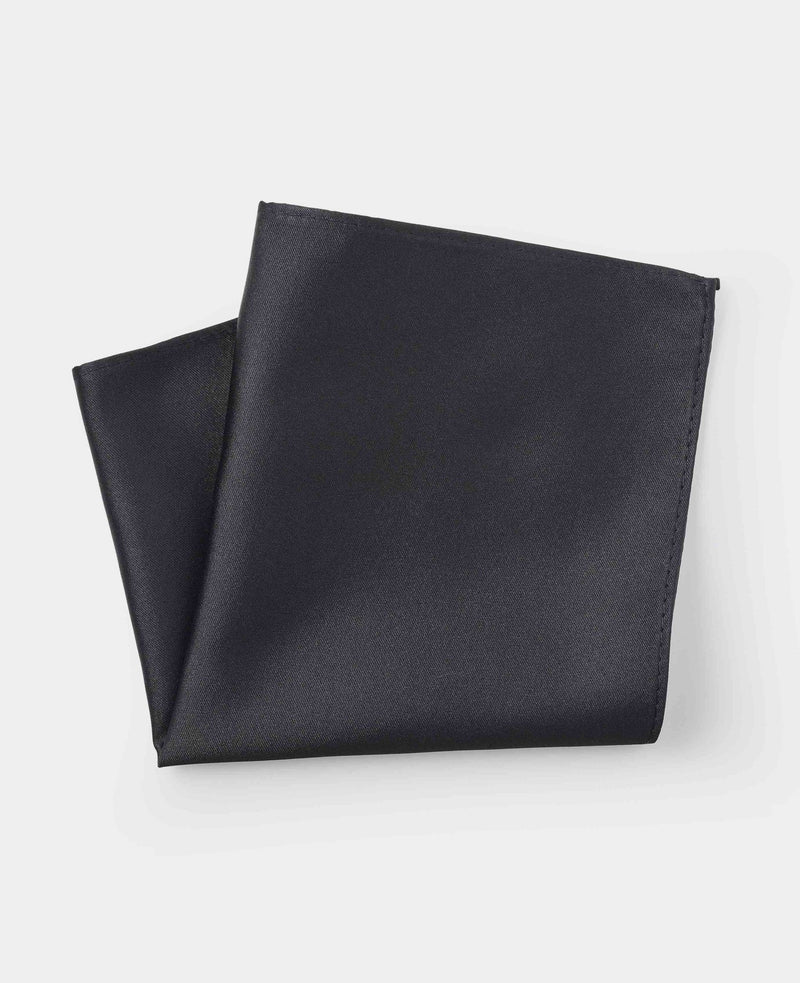 Black Vegan Pocket Square