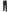 Men's Black Wool-Blend Dinner Trousers