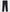 Black Wool Blend Tailored Suit Trousers
