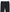 Black Wool Blend Tailored Suit Trousers