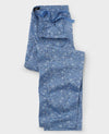 Blue Cotton Floral Lounge Pants
