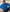 Men's Blue Cotton Pique Long Sleeve Polo Shirt model shot 2