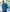 Men's Blue Cotton Pique Long Sleeve Polo Shirt model shot