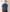 Blue Cotton Pique Short Sleeve Polo Shirt