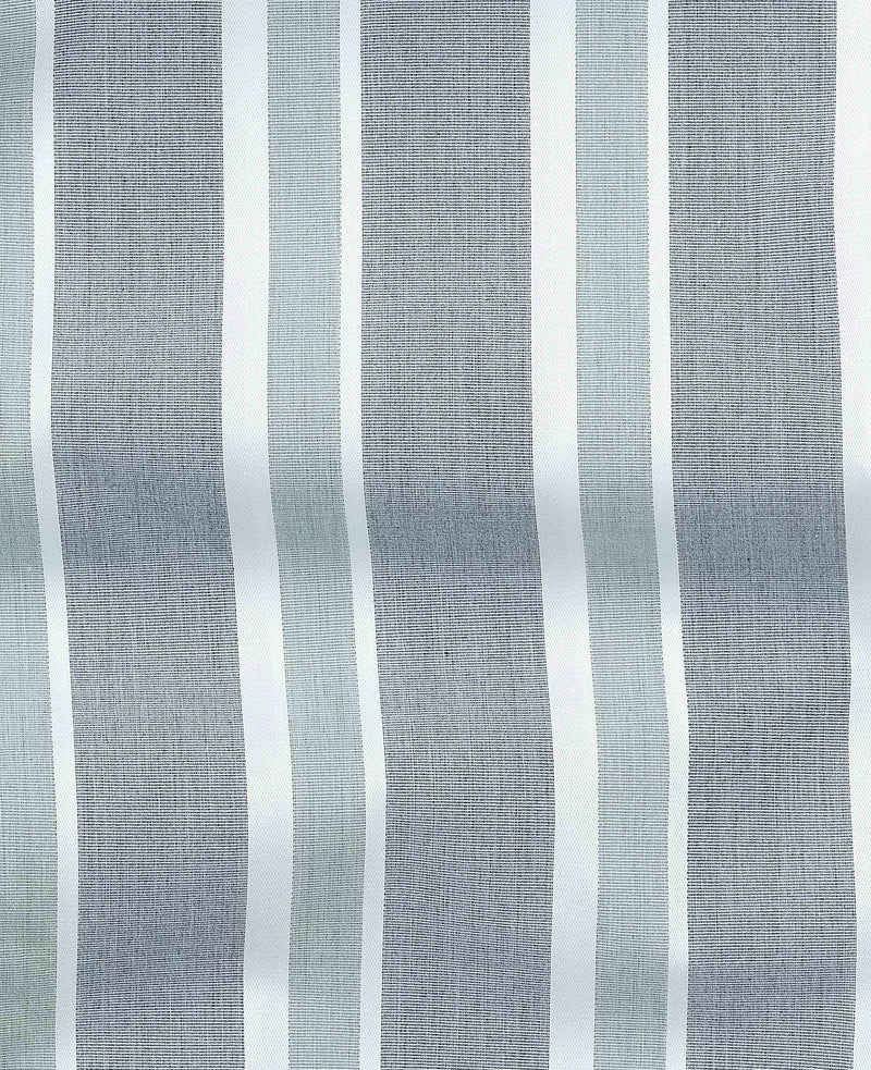 Blue Green Cotton Striped Lounge Pants