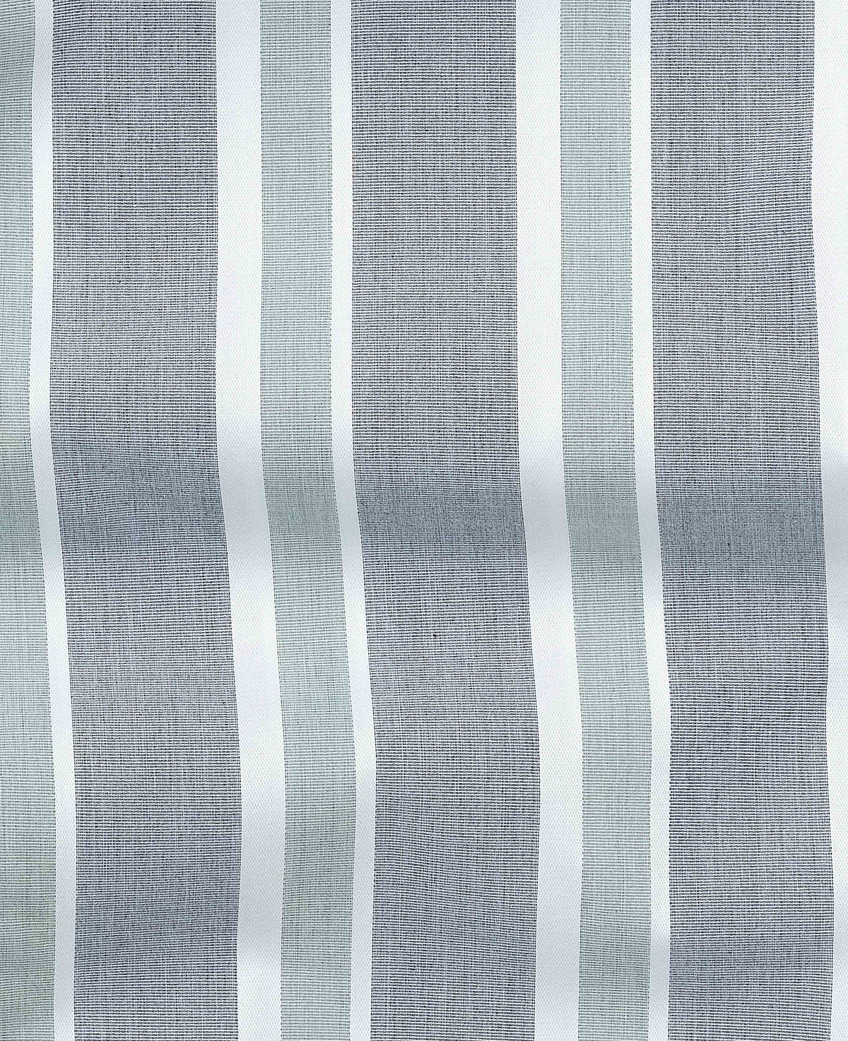 Men's Green Cotton Striped Lounge Shorts fabric detail