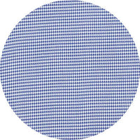 Blue Puppytooth Classic Fit Formal Shirt - Single Cuff