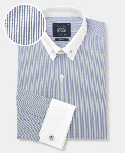 Buy Men's Pin Collar Shirts | Savile Row Company Buy Men's Pin Collar Shirts | Savile Row Company