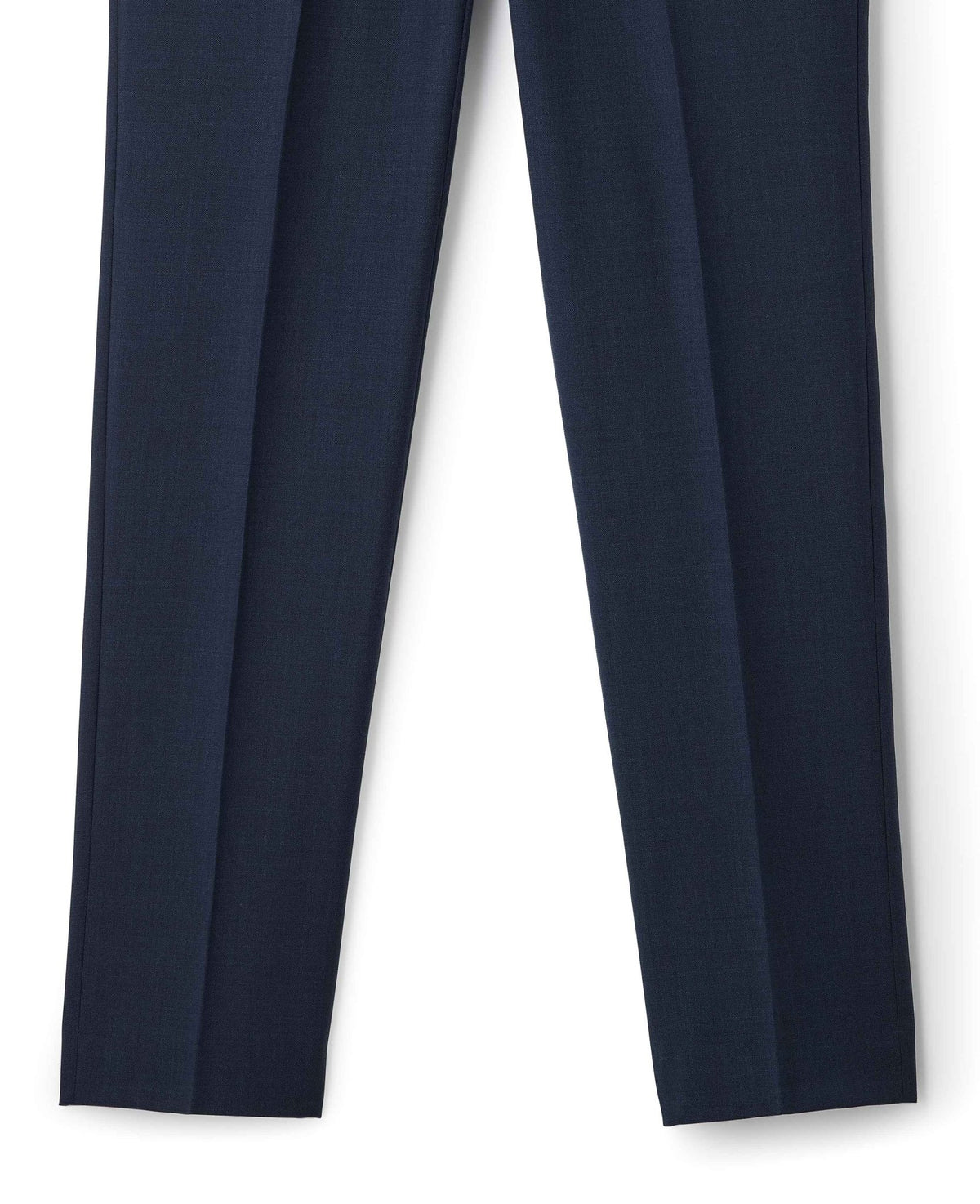Bright Navy Wool Blend Tailored Suit Trousers