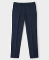 Bright Navy Wool Blend Tailored Suit Trousers