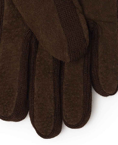 Brown Suede Gloves