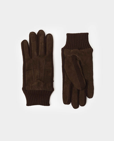 Brown Suede Gloves