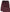Men's Burgundy Cotton Foulard Printed Lounge Pants waist detail