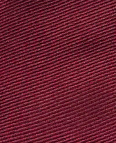 Burgundy Fine Twill Silk Pocket Square