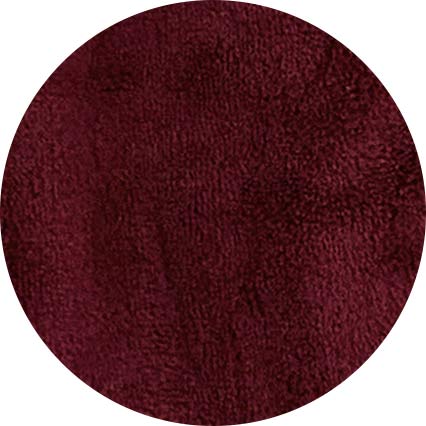 Burgundy Fleece Dressing Gown Fabric Swatch