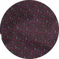 burgundy paisley cotton lounge pants mlp1138bug fabric swatch