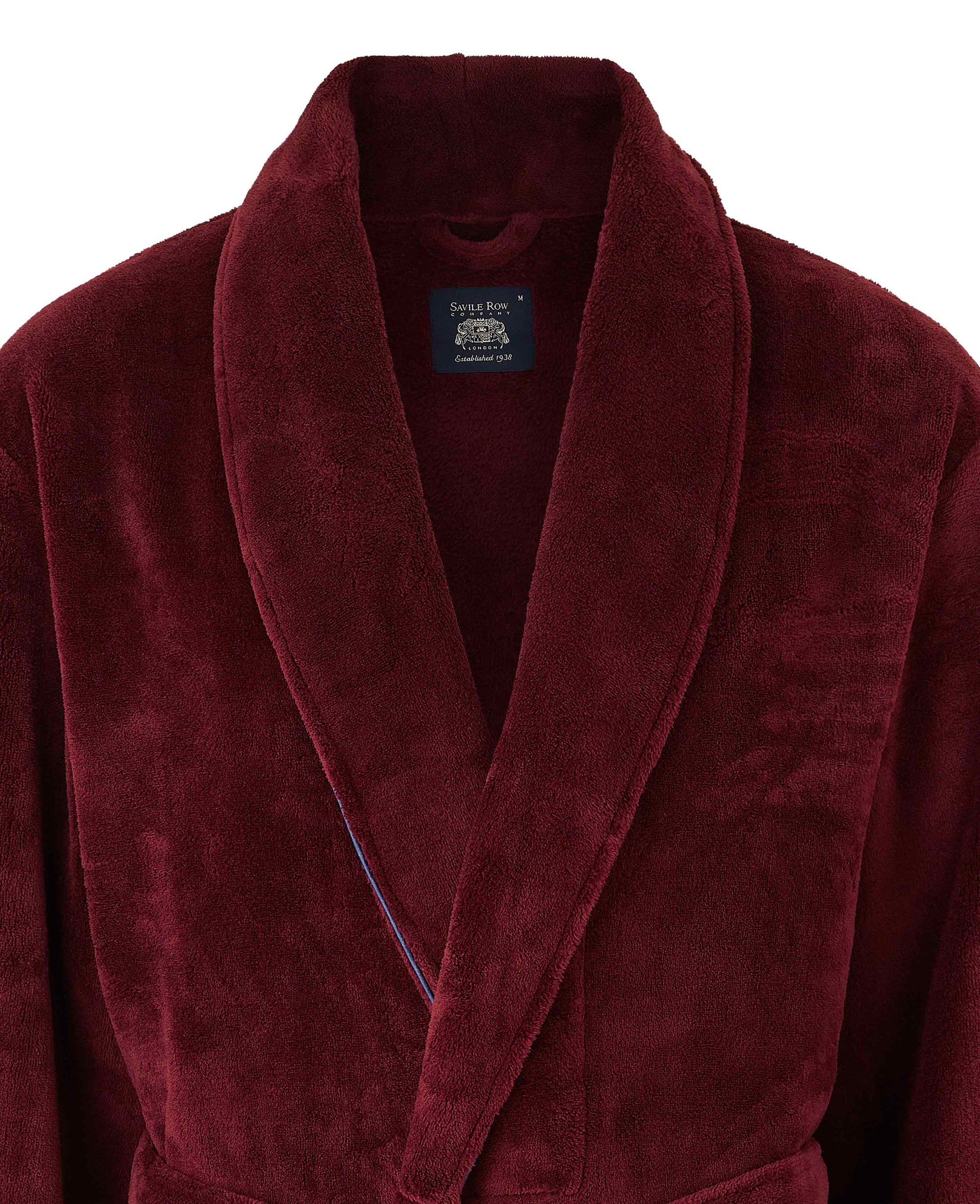Super Soft Burgundy Fleece Robe For Big & Tall Men Super Cozy & Machine Washable Big & Tall Men's Shirts 6XL Size Super Soft Burgundy Fleece Robe For Big & Tall Men Super Cozy & Machine Washable Big & Tall Men's Shirts 6XL Size