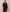 Burgundy Rope Edge Fleece Dressing Gown
