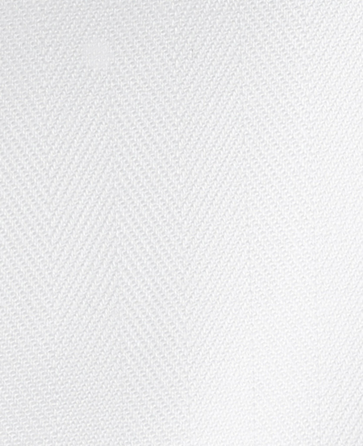caspar white herringbone made to measure shirt fabric detail