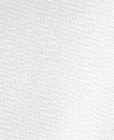 caspar white herringbone made to measure shirt fabric detail