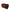 Chocolate Brown Leather Wash Bag