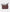 Men's Chocolate Brown Leather Wash Bag opened