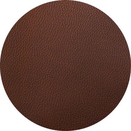 chocolate brown leather wash bag mlg1015brn fabric swatch