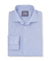 Jacob Navy Fine Bengal Stripe Made-To-Measure Shirt