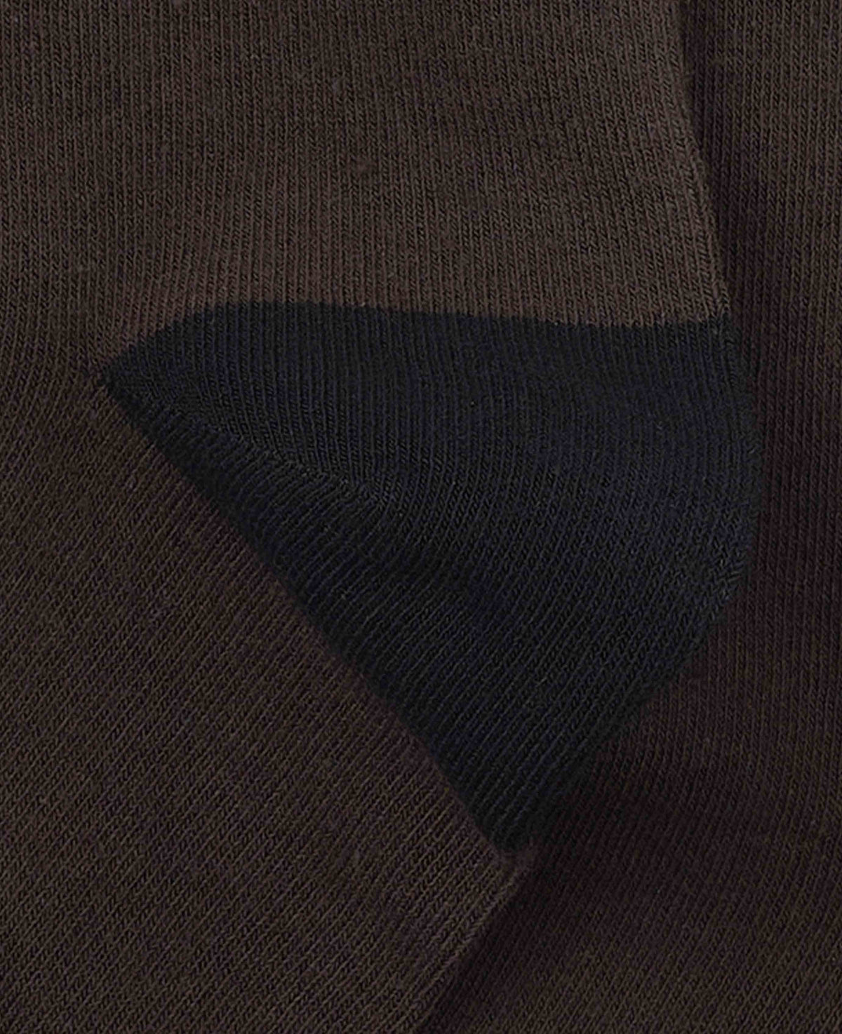 Dark Brown Cotton Rich Socks Three Pack