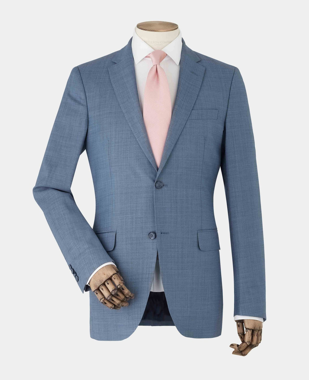 denim navy wool blend tailored suit jacket  mfj373dnv grey