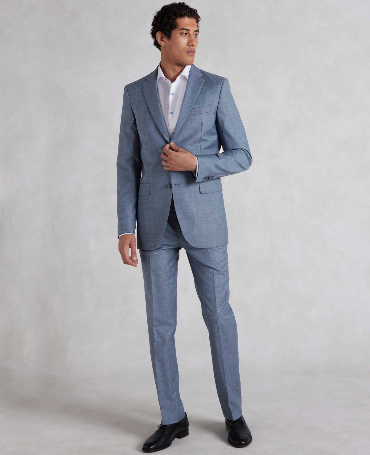 denim navy wool blend tailored suit msuit373dnv new model 1