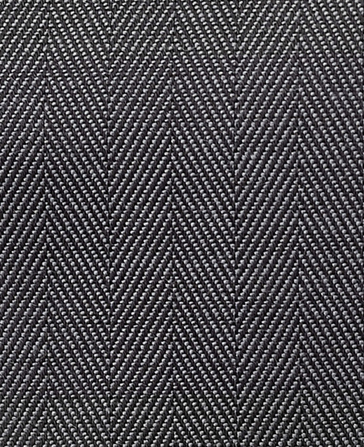 dominic dark grey herringbone made to measure shirt fabric detail
