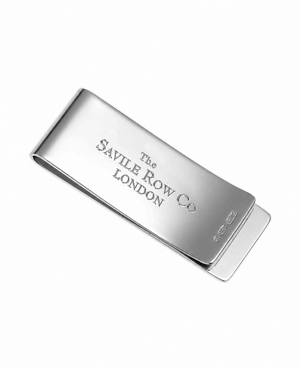 Engravable Sterling Silver Money Clip