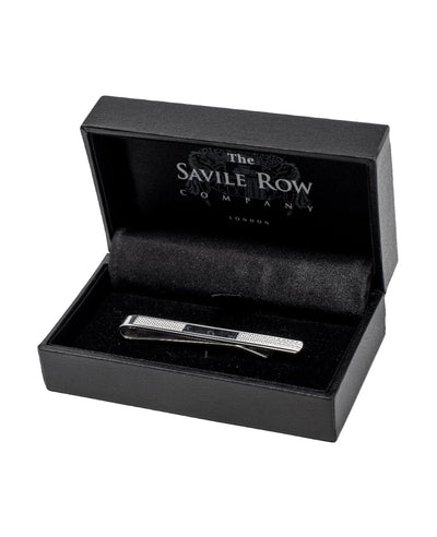 engravable sterling silver tie clip mcp1056sil in the box