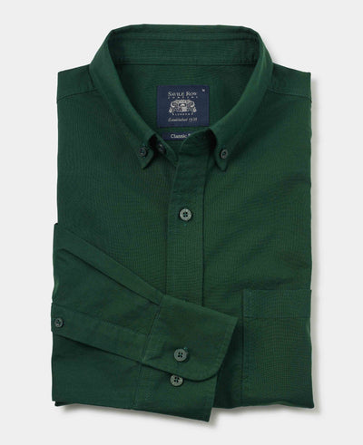 Forest Green Classic Fit Oxford Shirt