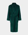 Forest Green Fleece Dressing Gown