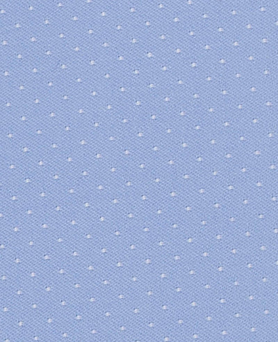 francis blue pinspot dobby made to measure shirt fabric detail