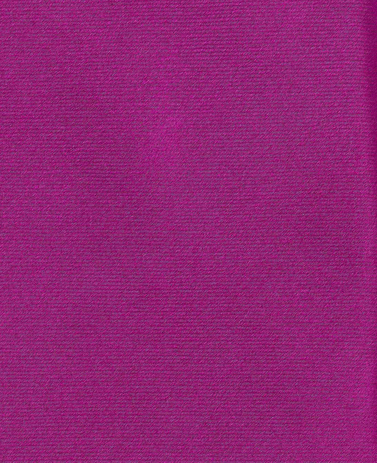 Men's Fuchsia Seven Fold Silk Tie fabric detail